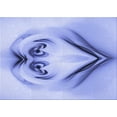 thumbnail image 1 of Ahgly Company Tapis Rectangulaire d'Intérieur Lavable en Machine Bleu Ardoise Clair Transitionnel, 5 Pieds x 7 Pieds, 1 of 7