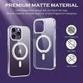 thumbnail image 3 of Case for iPhone 14 Pro Max 6.7-Inch,  [Compatible with Magsafe] with 360° Rotatable Ring Holder Kickstand Slim Transparent Mens Women Shockproof Protective Phone Cover, Clear, 3 of 18
