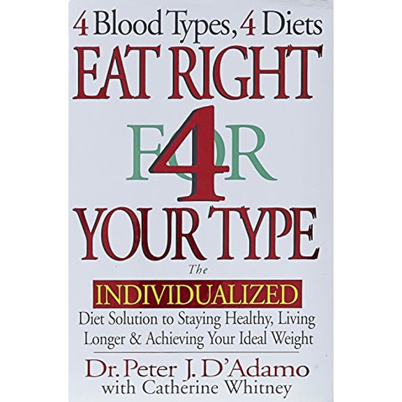Pre-Owned Eat Right 4 Your Type : The Individualized Diet Solution