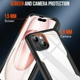 thumbnail image 6 of for iPhone 15 case Clear Case 360° Full Body Protective Shockproof Anti-Scratch Phone Case Cover for iPhone 15 case 5G Slilcone TPU Slim Fit Thin for iPhone 15 Phone case, 6 of 7