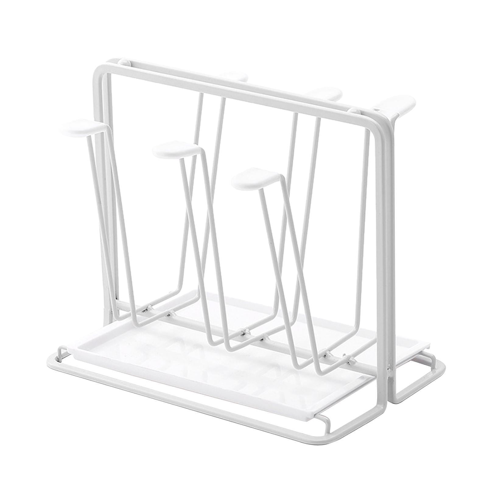 Support De Tasses En Fer Doré - Tient 2 Tasses Par Les Anses - Design Géométrique Moderne Pour Cuisine