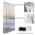 thumbnail image 6 of Summer Beach Blackout Curtains for Bedroom/Living Room, Pinch Pleated Black Out Curtains, Coastal Nautical Seaside Ocean Room Darkening Window Drapes with Hooks 2 Panels, 39"x70", 6 of 8