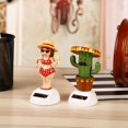 thumbnail image 4 of Decoración del tablero Soldado Chica Cactus Hawaii Suv Cab Accesorios Regalo, 4 of 5