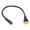 5.5x2.1mm female, variant on CIYISON XT60 to DC5.5x2.1mm/DC5.5x2.5mm Power Cable for FPV Monitors Solar Panel