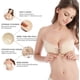 thumbnail image 3 of Sin tirantes sujetador invisible de silicona push up para mujeres, paquete de 2. Levamdar  WMPH-1178-1, 3 of 8