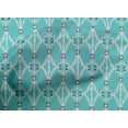 thumbnail image 4 of oneOone Cotton Cambric Fabric Geometric Ikat Print Fabric BTY 56 Inch Wide, 4 of 4