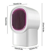 ClearanceSmall Portable Space Heater for Indoor Use Rapid and Safe Heating, Remote Control, For Bedroom, Office, Ent.Space Heaters for Indoor Use, Portable Heater with Thermostat102y