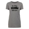 thumbnail image 2 of I'm only half related- Family Reunion Woman's T-shirts - Heather Grey MH200WFAM S57 3XL, 2 of 3
