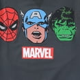 thumbnail image 4 of Marvel Avengers Boys French Terry T-Shirt and Shorts (Boys), 2 Piece Set, Sizes 3T-10, 4 of 7
