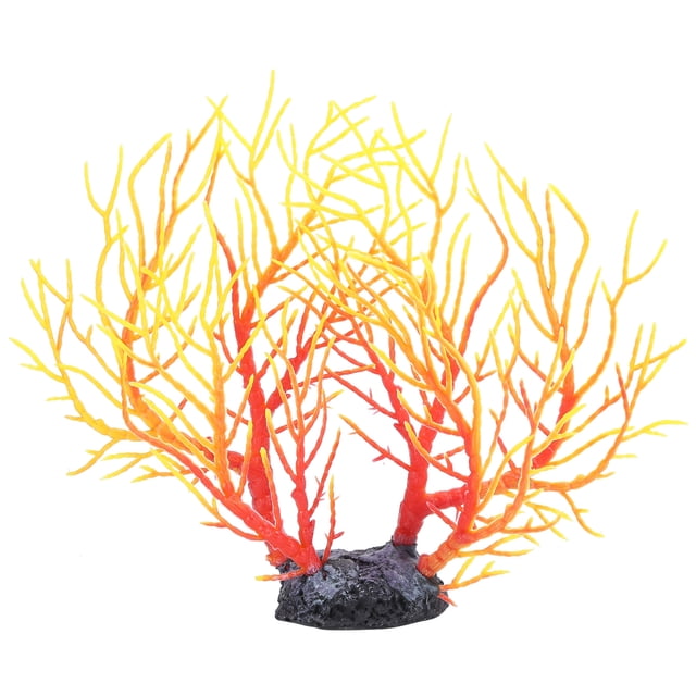 Mini árbol de coral, árbol de coral artificial, acuario de plástico, árbol artificial, adornos de árbol de coral hechos a medida para la perfección Jadeshay A