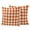 Orange, variant on 2 Pack Outdoor Waterproof Throw Pillow Covers,Watercolor Pastoral Buffalo Checkered Decorative Square Pillow Case Patio Pillowcases for Chair Couch Sofa 18x18in