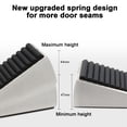 thumbnail image 4 of Adjustable Door Stopper with Spring and Rubber Base, Stainless Steel Door Wedge for Kitchen and Bathroom, Non-Slip Design for Secure Placement, Prevents Slamming and Improves Safety, 4 of 6