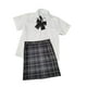 thumbnail image 5 of Uniforme japonés para mujer, bonita falda de uniforme escolar para niñas para espectáculos. XXL, 5 of 8