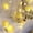 Gold, variant on LINLIN Moroccan Ball Light String Rose Gold,10ft 20LED Geometric Metal Fairy Lights Indoor Decorative Lights Battery Powered String Lights for Home Bedroom Garden Wedding Party
