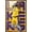 Bronze Framed Version, variant on NBA Los Angeles Lakers - Lebron James 19 Wall Poster with Magnetic Frame, 22.375" x 34"
