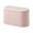 Pink, variant on Mini Storage Bins Trash Can With Lid, Small Desk, Trash Can, Small Detachable Trash Can Countertop, Trash Can,kitchen, Desk Organizers for Bedroom Living Room