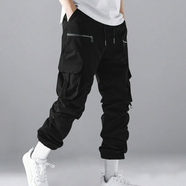 Pantalones largos para hombre, moda de primavera e invierno, pantalones deportivos casuales, pantalones para hombre