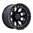 thumbnail image 2 of 20x9 Fuel FC873 Charger Gloss Black Brushed Face Dark Tint Wheel 8x180 (1mm), 2 of 3