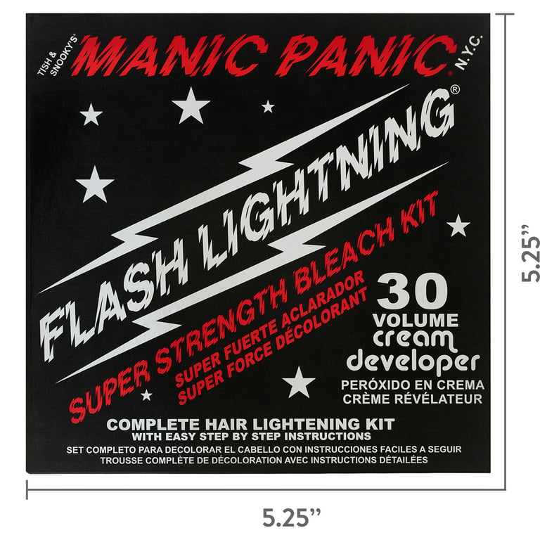 MANIC PANIC - Flash Lightning 40 Volume Bleach Kit – TheBeautyPlace