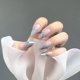 thumbnail image 5 of Cobertura total de uñas postizas desnudas, uñas postizas francesas cuadradas acrílicas, adecuadas para mujeres y niñas, 24 piezas, 5 of 5
