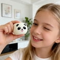 thumbnail image 4 of 4 PCS Panda Dumpling Squishy Toys Stress Balls Stretchy Bun Squeeze Sensory Fidget Toys Adults and Kids Stress Relief Squeeze Ball Autism Sensory Toys Autistic Children Party Favors, 4 of 5