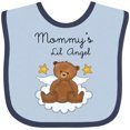 thumbnail image 3 of Inktastic Mommy's Lil Angel Boys or Girls Baby Bib, 3 of 4
