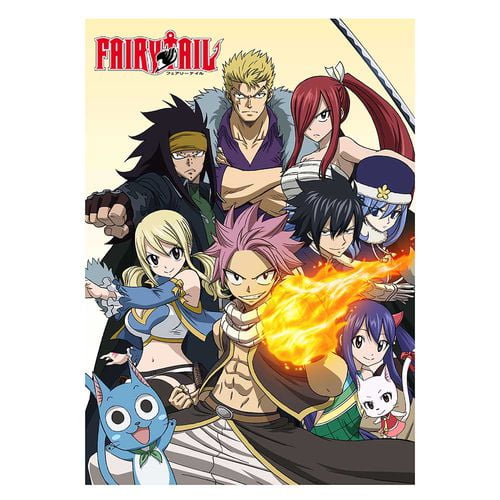Poster FAIRY TAIL Group Wall Art 