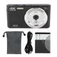 thumbnail image 1 of 16x Zoom Digital Camera, 2.8 Inch Screen, 4K, 44 MP, Shockproof Plastic Housing, HD Camera for Photography, Black, 1 of 4