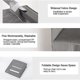 thumbnail image 2 of 5-story Hanging Wardrobe Organizer Cabinet Storage Box Foldable grey - Closet Organization, 2 of 2
