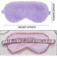 thumbnail image 2 of Pack of 5 sleeping masks, sleeping mask rabbit plush eye mask shading blindfold, sleeping mask with adjustable elastic band for women and men, 2 of 5