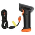 Barcode Scanner QR Code Reader ABS Handheld 1D 2D Scanning Tool for ...