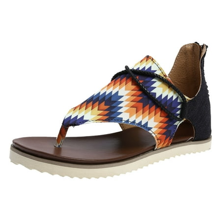 

Sandals Women Flat Bottom Fashion Fashion Shoes Canvas Orange 41