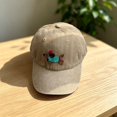 thumbnail image 5 of HGIEYS Girls Baseball Cap,Cute Toddler Baseball Cap | Adjustable Strap Sun Hat for Toddler & Kids Gift 3-6 Years, 5 of 5