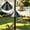 Black - 12 inch, variant on Gustave 14 Inch Squirrel Baffle for Bird Feeder Pole, Outdoor Pole Mount Squirrel Proof Stopper Wrap Around Bird House Protector for Shepherd's Hooks
