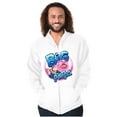 thumbnail image 3 of Airbrushed Dubble Bubble Big Poppa Zip Up Hoodie Men's Women's Brisco Brands X, 3 of 6