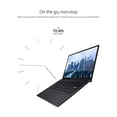 thumbnail image 4 of ASUS VivoBook S 14 OLED Slim Laptop, 14" 2.8K 16:10 Display, Intel Evo Platform, Intel Core i7-12700H CPU, 16GB RAM, 512GB SSD, Windows 11 Home, Indie Black, K3402ZA-DB74, 4 of 5