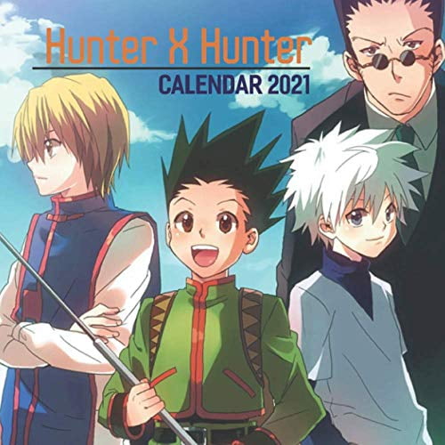 Hunter X Hunter: 12-month Calendar 2021 '''' - Anime Calendar  Paperback - USED - VERY GOOD Condition 