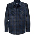 thumbnail image 1 of American Rag - Camisa con botones a cuadros para hombre, color azul, pequeña, 1 of 1