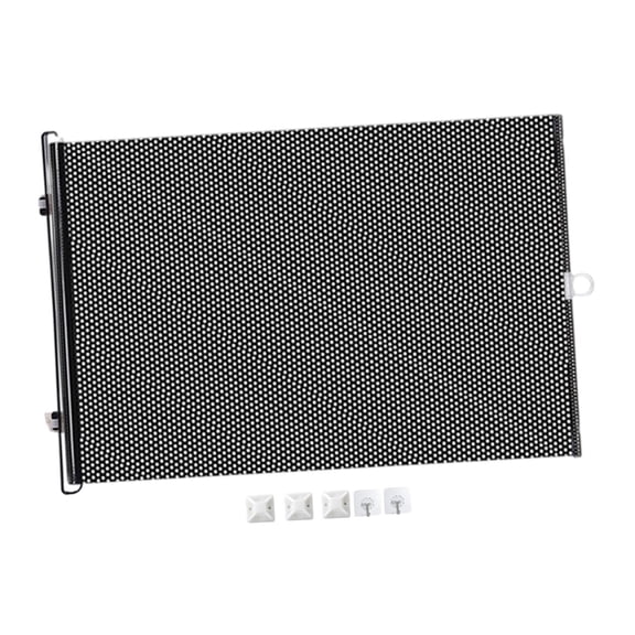 Puerta retráctil para bebés,Puerta para perros,Puerta alta retráctil para bebés,Puerta para mascotas para gatos,Puerta de malla retráctil,Ancho extra 40cmx125cm