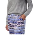 thumbnail image 5 of Nautica Women's 2 Piece Fleece Pajama Sleepwear Set (Gray Fairisle, X-Large), 5 of 5