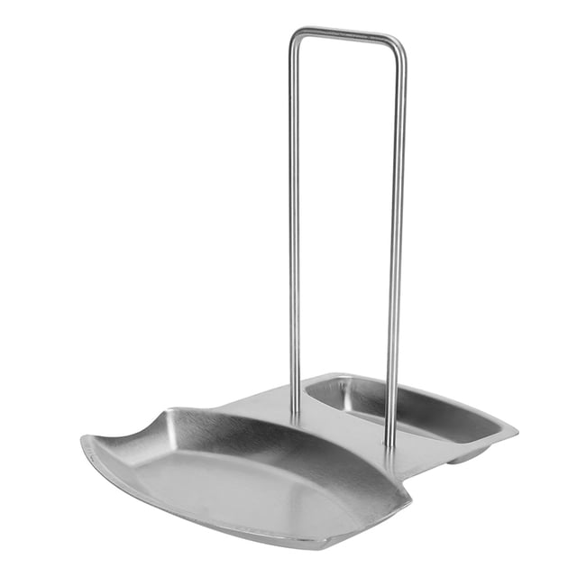 Estante de almacenamiento de tapas, suministros de cocina de acero inoxidable 304 grueso, soporte para tapa de olla, características mejoradas