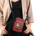 thumbnail image 4 of XYZCANDO Christmas Theme Mini Messenger Crossbody Bag for Teen Girls Cute Single Shoulder Handbag Small Multi-Purpose Cross Body Phone Purse Crossbody Coin Case for Yoga Shop Running, 4 of 7
