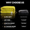 thumbnail image 4 of toretark Car Drying Towel,Extra Large 36"x24" Microfiber Towel for Cars XL,Quick-Dry, Streak-Free,No Water Spots,Car Cleaning & Detailing Supplies,Double-Sided High Absorbency Edgeless Design, 4 of 7