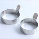 thumbnail image 4 of 2 moldes de acero inoxidable para huevos fritos, antiadherentes y resistentes al calor (tamaño grande)., 4 of 8