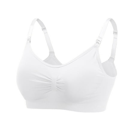 Pregnant women s underwear nursing large size nursing bra pregnancy without steel ring seamless front opening buckle gathered nursing underwear thin