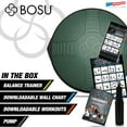 thumbnail image 3 of Bosu NEXGEN Balance Strength Trainer, Home Gym Workout Equipment, 26", Green/Black, 3 of 9