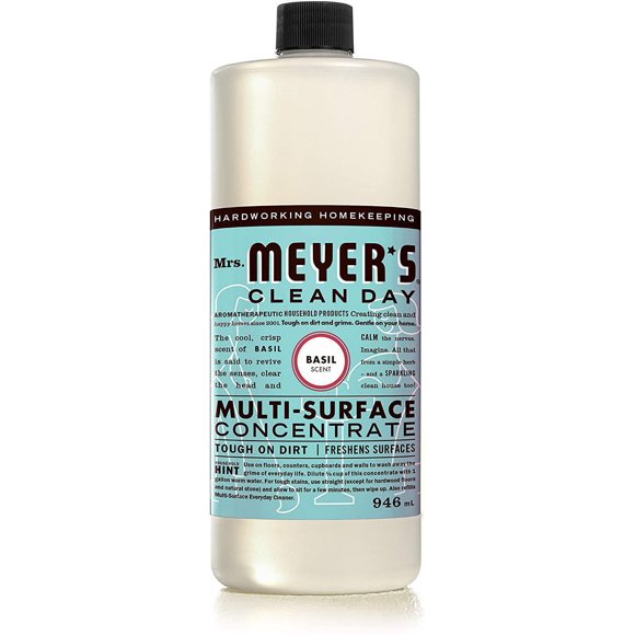 Mrs. Meyer's Clean Day Multi-Surface Concentrate, Basil Scent, 946ml
