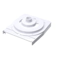 thumbnail image 2 of Bunn Mount Assembly, Cooling Drum-Wht/Af 42175.0002 - Genuine OEM Replacement Part, 2 of 4