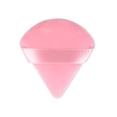 thumbnail image 1 of Zhuge 10 piezas de borlas de polvo puro triangulares para maquillaje suave, borlas para polvos sueltos, polvos minerales, polvos corporales, herramienta de maquillaje, negro, rosa, A39, 1 of 4