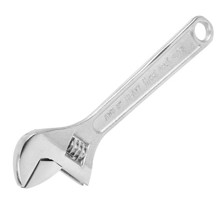 GreatNeck Adjustable Wrench, Drop Forged Steel, 8 inch